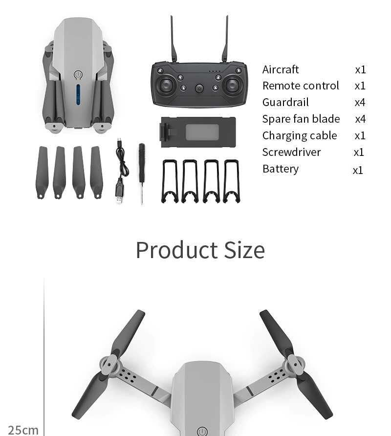 RC Mini Drone Dual Camera | Upgraded