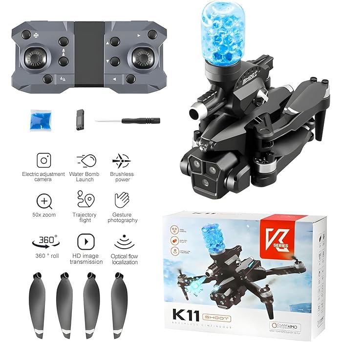 K11 SHOOTING DRONE WITH BRUSHLESS MOTORS | Upgraded