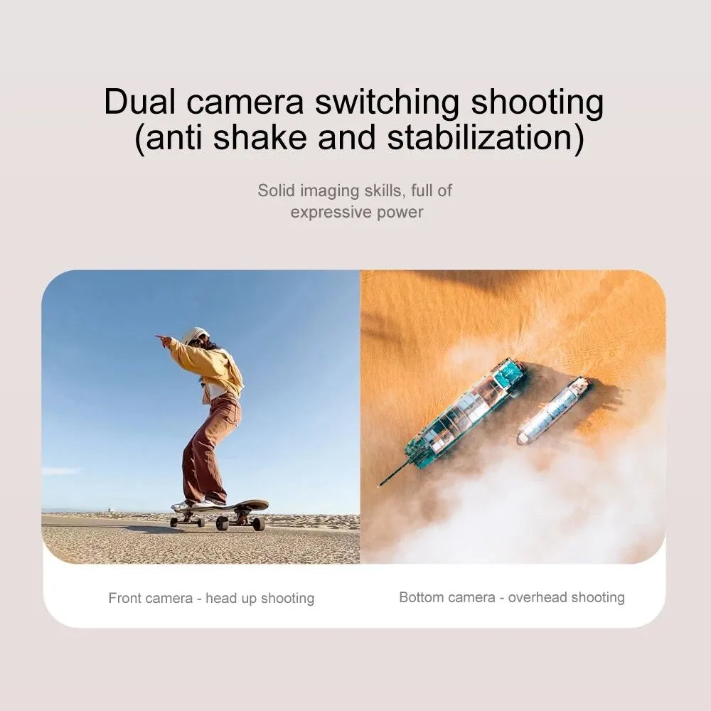 Elecfy HD Drone BLACK F198  | WiFi | Bag Version | Position Locking Drone | Brushless Motor