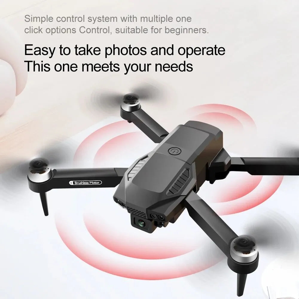 Elecfy HD Drone BLACK F198  | WiFi | Bag Version | Position Locking Drone | Brushless Motor