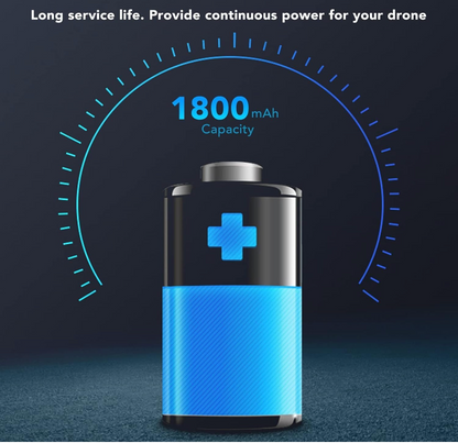 Elecfy Evo, E88 E88pro E88max E525 E99 E99pro Drone Battery with 15 Minutes Fly Time Battery